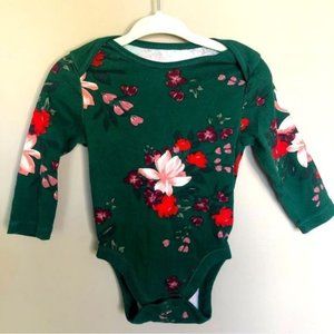 OldNavy christmas holiday onesie 6-12 month